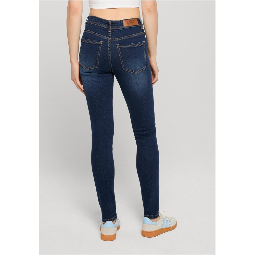 Urban Classics - Skinny fit Denim Skinny jeans - Blue